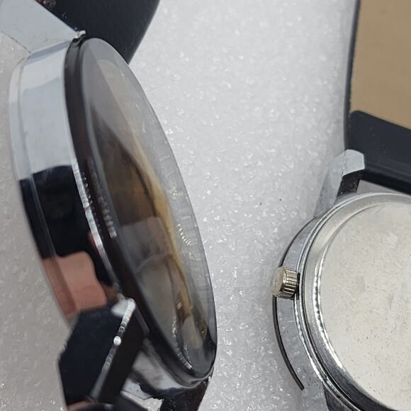 2 Watch Bundle Lot His Her couple set Mid Century Snider Starburst Dial Design - Picture 8 of 9